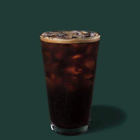 Americano Starbucks, Starbucks Cold Brew, Low Calorie Starbucks Drinks, Coffee At Starbucks, Cafe Starbucks, Café Starbucks, Best Iced Coffee, Sugar Free Drinks, Iced Americano