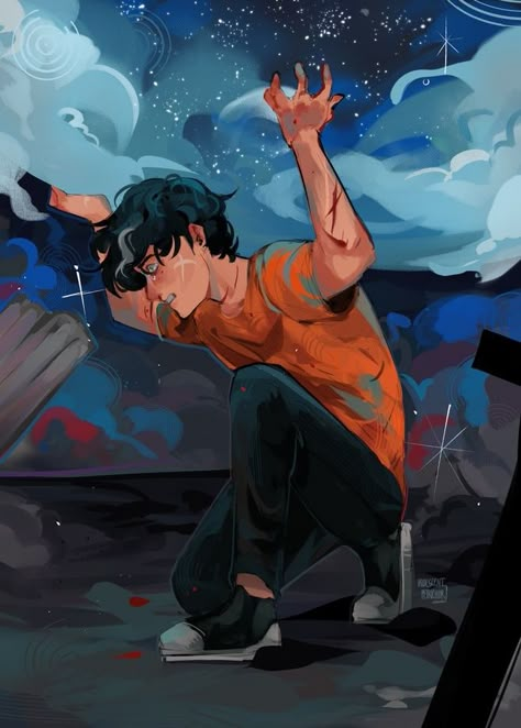 Percy Jackson Drawings, Percy Jackson Wallpaper, Zio Rick, Pjo Fanart, Percy Jackson Fanart, Perseus Jackson, Percy And Annabeth, Percy Jackson Universe, Jason Grace