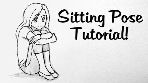 Hugging Legs Pose Reference, Girl Hugging Knees Drawing, Sitting Hugging Knees Pose Drawing, Hugging Legs Pose, Hugging Knees Pose Reference, Anime Kneeling, Drawing Knees, Hugging Knees Pose Drawing, Hugging Knees Pose