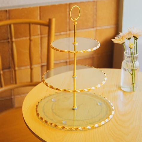 3 Tier Stand Food Display, Pastry Tower, Clear Cupcake Stand, Gold Cupcake Stand, Mini Cupcake Stand, 3 Tier Serving Tray, Tier Serving Tray, Cake Holder, Bottle Collection