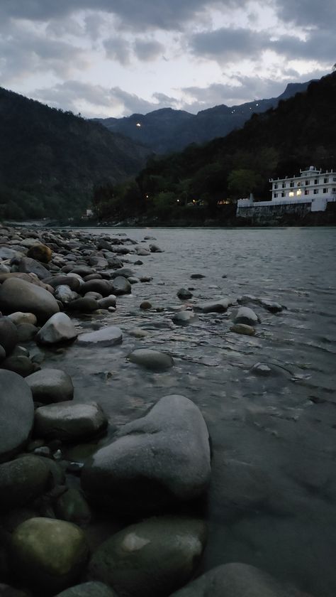 Peaceful morning at ganga ghat, rishikesh Rishikesh Wallpaper, Rishikesh Snapchat, Rishikesh Snapchat Story, Haridwar Snapchat Story, Rishikesh Aesthetic, Ganga Ghat, Room Snapchat, Hospital Room Snapchat Stories, Peaceful Morning