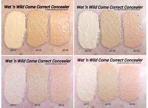 Wet 'n Wild Come Correct Concealer apparently amazing for dry under eyes and waterproof Incognito Concealer, Dry Under Eyes, Under Eye Fillers, Concealer Pencil, Under Eye Makeup, Correcting Concealer, Concealer Shades, Skin Care Collection, Under Eyes