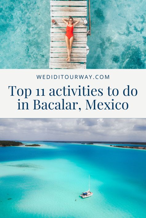 Lake Bacalar Mexico, Backpacking Mexico, What To Do In Oaxaca, Bacalar Quintana Roo, Bacalar Lagoon Mexico, Bacalar Lagoon, Mexico Itinerary, Mexico Destinations, Sailing Trips