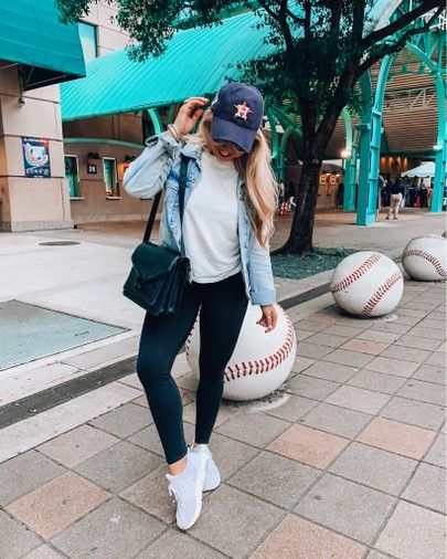 Baseball Game Outfit Spring Baseball Game Outfit, Baseball Game Outfit, Baseball Cap Outfit, Cap Outfit, Game Outfit, Practice Outfits, Baseball Outfit, Base Ball, Event Outfit