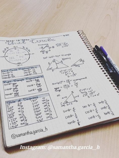 Precalculus Notes Aesthetic, Precalculus Notes, Notes For Students, School Dr, Engineering Notes, Notes Aesthetic, Kids Math, School Homework, Aesthetic Notes