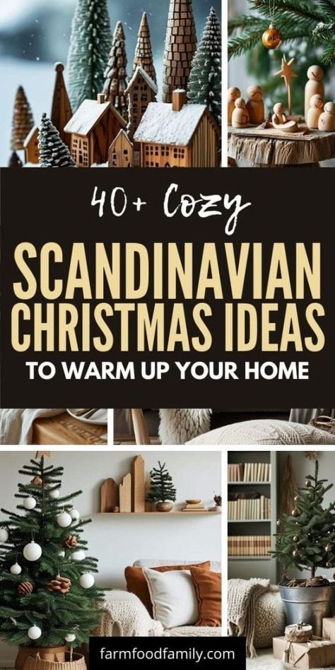 40+ Festive Scandinavian Christmas Decor Ideas for a Stylish Holiday 113 Scandinavian Christmas Gnomes, Christmas Chalet Decoration, Minimalist Traditional Christmas Decor, Scandi Tree Decorations, Hygge Decor Christmas, Icelandic Christmas Decorations, Scandi Xmas Decorations, Scandinavian Gnomes Diy, Modern Cabin Christmas Decor