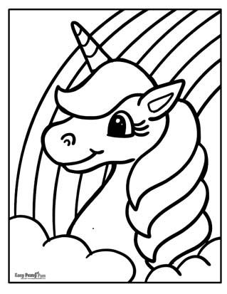 Unicorn Coloring Pages - 50 Printable Sheets - Easy Peasy and Fun Unicorn Colouring In Pages, Unicorn Coloring Pictures, Coloring Unicorn Free Printable, Unicorn Free Coloring Pages, Unicorn Outline Printable, Coloring For Girls For Kids, Unicorn Coloring Sheets Free Printable, Unicorn Free Printable Coloring Pages, Printable Unicorn Coloring Pages