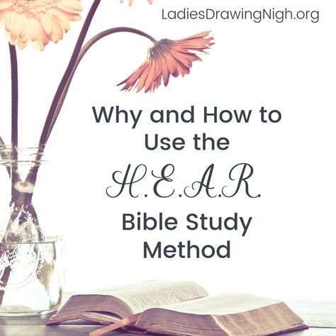 Hear Journaling Method, Hear Bible Study Method Printable, Hear Method Bible Study, Hear Bible Study Method, Reap Bible Study Methods, Bible Study Methods For Beginners, Bible Study Methods Ideas, Bujo Bible, Free Bible Printables