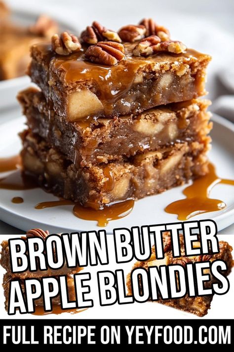 Brown Butter Apple Blondies, Cinnamon Bread Easy, Apple Blondies, Hacks For Home, Pumpkin Crisp, Pumpkin Fudge, Easy Cinnamon, Cinnamon Bread, Most Popular Recipes