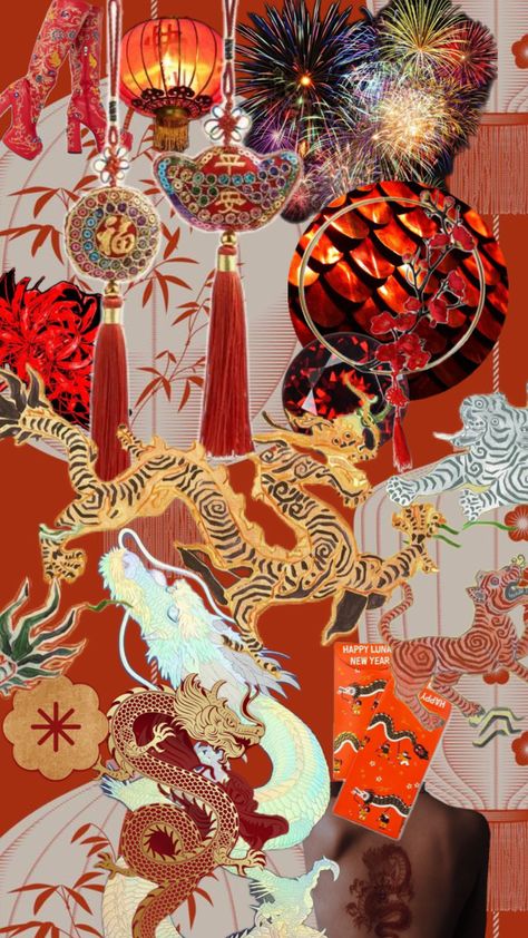 year of the dragon #dragon #yearofthedragon #chinesenewyear #lunarnewyear #vibes #art #vintage Vibes Art, Year Of The Dragon, The Dragon, Chinese New Year, Art Vintage, Art