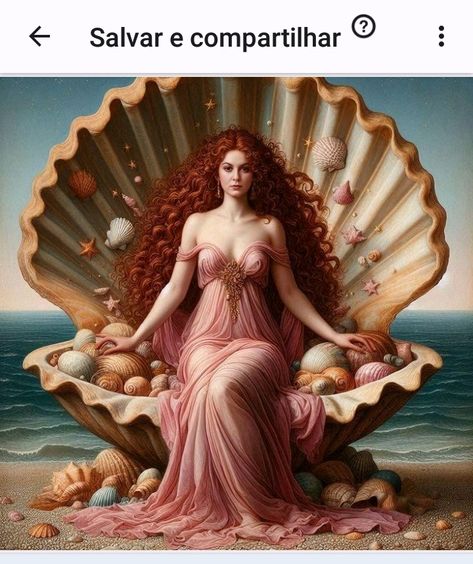 Greek Goddess Art, Aphrodite Aesthetic, Aphrodite Goddess, Greek Mythology Gods, Indian Women Painting, Mermaid Tale, Mythology Art, Goddess Art, Art Archive