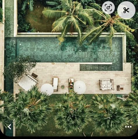 Bali Pool Design, Hotel Pool Design, Pool Tropical, Bali Architecture, Riad Marrakech, Villa Ideas, Engineering Consulting, Modern Villa Design, Tropical Pool