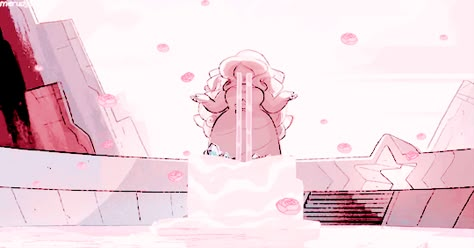 Steven Universe - Rose Quartz's fountain Steven Universe Gif, Steven Universe Aesthetic, Steven Universe Background, Rose Quartz Steven Universe, Universe Aesthetic, Universe Wallpaper, Steven Universe Diamond, Steven Universe Wallpaper, Diamond Steven Universe