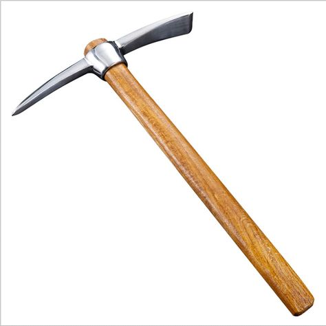 PRICES MAY VARY. ※※※ special note: the pickaxe is made of stainless steel. This model is small, the weight of metal head is 250g, easy to carry and widely used Garden Hardware tools, mountaineering pick, ice pick, stainless steel pick, pure steel bamboo hoe, multifunctional, farm tools, easy to carry, hoe, fishing, camping WHAT YOU GET - 1 * Garden Pickaxe Hoe. Our pickaxe hoes are made by traditional manual process and can be used for more than 10 years. The more the wooden handle and stainless Pick Mattock, Tactical Shovel, Digging Tools, Ice Pick, Farm Tools, Garden Tool Set, Garden Tool, Hand Tool, Small Hands