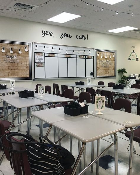 Classroom Goals, Classroom Decor High School, Classroom Makeover, Modern Classroom, Amazon Must Haves, History Classroom, High School Classroom, English Classroom, Middle School Classroom