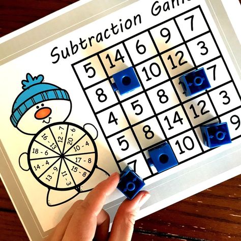 30 Easy Math Games For Practicing Math Concepts and Skills Free Subtraction Games, December Classroom Activities, Easy Math Games, Friendly Letter Writing, Christmas Picture Books, Free Math Games, Christmas Math Activities, Polar Express Party, Vocabulary Flash Cards