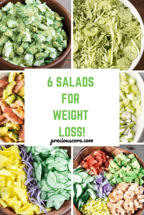 Resep Salad, Easy Salads, Healthy Salad Recipes, Healthy Salads, Easy Kids, Healthy Weight, Salad Recipes, Healthy Snacks, Meal Planning