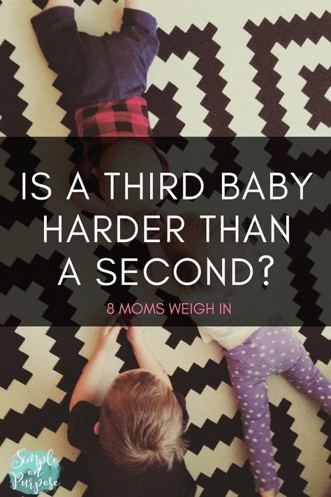 Is A Third Baby Harder Than The Second? 8 moms share their opinions. Announcing Baby #3, Baby 3 Announcement, 3rd Pregnancy Announcement, New Mom Survival Kit, 3rd Baby Announcement, Third Pregnancy, Mommy Time, Intentional Parenting, Tech Startup