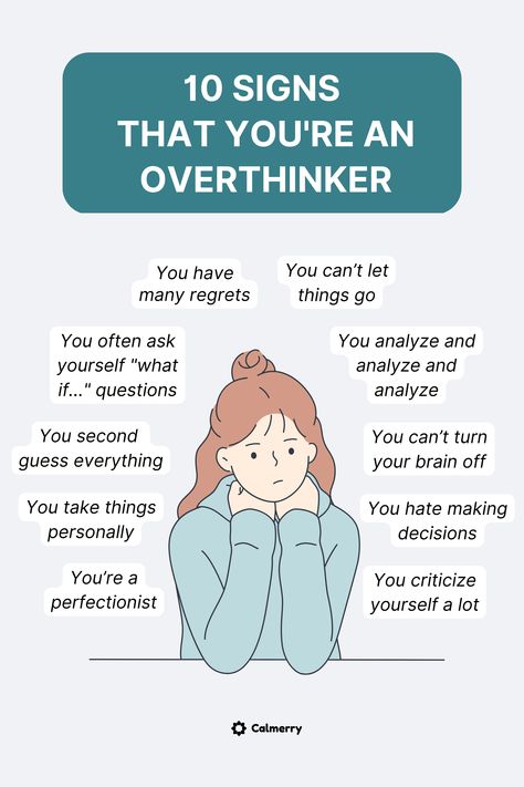 Over Thinking Quotes, How To Control Emotions, Emotional Awareness, Thinking Quotes, Feeling Insecure, Mental And Emotional Health, Self Improvement Tips, Emotional Intelligence, Emotional Health