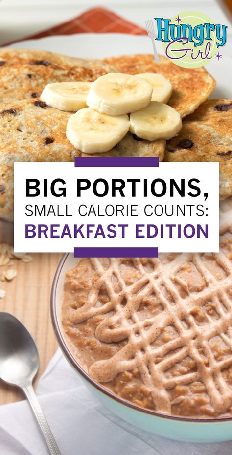 Healthy Breakfast Under 400 Calories, Breakfast With Calorie Count, On The Go Low Calorie Breakfast, Healthy Breakfast With Calorie Count, Low Calorie Breakfast Without Eggs, 50 Calorie Breakfast, High Volume Breakfast Ideas, Noom Friendly Recipes Breakfast, Low Calorie Bulk Foods