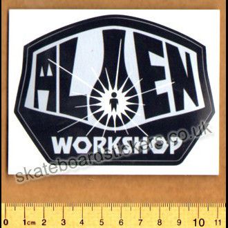 Alien Workshop Skateboard Sticker - SkateboardStickers.com Alien Workshop Skateboards, Workshop Logo, Independent Trucks, Alien Workshop, Rip N Dip, Funny Patches, Powell Peralta, Skate Art, Skateboard Stickers