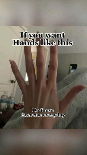 How To Get Hand Veins, Exercise For Fingers, How To Make Your Hands Skinnier, Hand Exercises For Slim Fingers, How To Get Slim Fingers, Long Fingers Exercise, How To Get Long Fingers, How To Have Pretty Hands, Veiny Hands Women