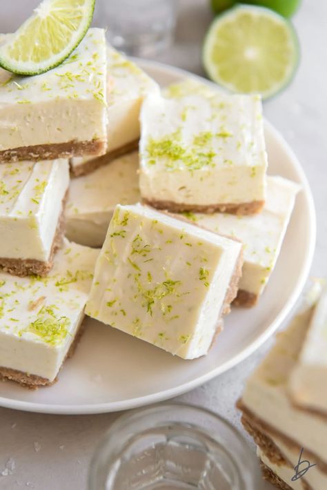 Lime Fudge, Margarita Cheesecake, Key Lime Bundt Cake, Key Lime Fudge, Creamy Key Lime Pie, Chocolate Cheesecake Bars, Raspberry No Bake Cheesecake, Key Lime Pie Bars, Strawberry Cheesecake Bars