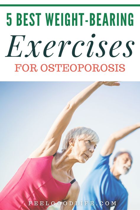 5 Best Weight-Bearing Exercises for Osteoporosis: Improve Bone Strength Osteoporosis Diet, Osteoporosis Exercises, Bone Strengthening, Weight Bearing Exercises, Burning Workout, Bone Strength, Thigh Fat, Senior Fitness, Strength Workout