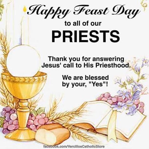 St. John Vianney Priesthood Day Wishes, St John Mary Vianney Feast, Feast Day Wishes For Priest, St Vianney, Happy Feast Day Wishes For Priest, Feast Day Wishes, Beginning Of Lent, Happy Feast Day, Happy Feast