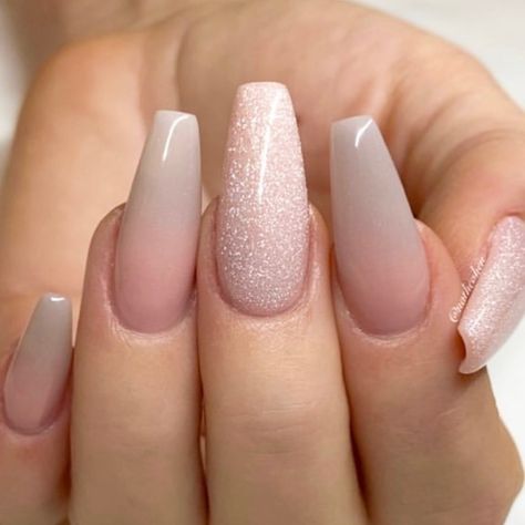 Young Nails Inc on Instagram: “This ombré using Cover Taupe and Cover Rosebud is so beautiful.  Love the Flash & Burn accent nail that YN Distributor @nathcohen created..…” Taupe Ombre Nails, Young Nails, Easter Nails, Pedicure Nail Art, Uv Gel Nails, Acrylic Nail Art, Beach Nails, Halloween Nail Art, Gel Nail Designs