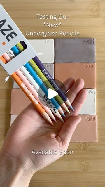 The Pottery Supply House on Instagram: "New Underglaze Pencils, Available soon!
.
.
.
.
Video credit: @nicolettekeaneyceramics #underglaze #underglazepencil #psh #potterysupplyhouse #colorfulclay #pshclay #gottalovepsh✨ #euclid #euclidpotterytools #euclidkilns #canadianceramics🇨🇦 #canadianclay #ceramicartofinstagram #torontopotters #ceramicsurface #ceramicart" Underglaze Pencil Pottery, Underglaze Pencil, Soon Video, Pottery Supplies, Pottery Tools, House Supplies, Ceramic Art, Pencil, Ceramics