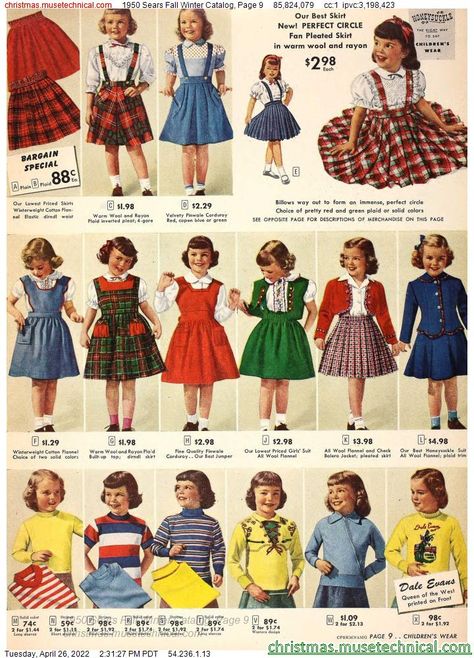 1950s Girls Fashion, Maryellen Larkin, Clothing Ads, 1950s Girls, 80s Fashion Outfits, 70s Clothes, Vintage Girls Clothes, Sophisticated Lady, 50s Outfits