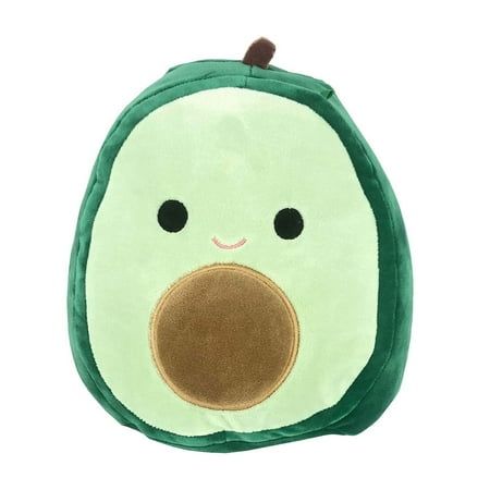 Squishmallow 5" Austin The Avocado Plush Stuffed Toy Size: 5".  Color: Green. Friends Couch, Pillow Pals, Yellow Animals, Pillow Plush, Birthday List, Soft Pillows, Soft Plush, Stuffed Animal, Plush Toy