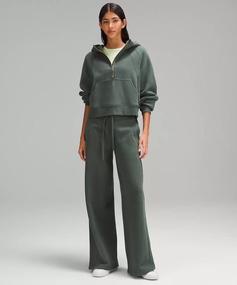 Discover great products at the best prices at Dealmoon. lululemon Scuba Mid-Rise Wide-Leg Pant *Full Length | Women's Sweatpants | lululemon. Price:$128.00 at lululemon Lululemon Sweatpants, Crossover Sweater, Yoga Long Sleeve, Lululemon Scuba, Half Zip Hoodie, Cropped Pants Women, Short Sleeve Jacket, Long Parka, Short Sleeve Shirt Women