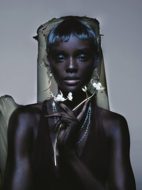 Nick Knight Photography, Edward Enninful, Nick Knight, African Models, Foto Tips, Fashion Fail, Vogue Uk, Foto Art, Dark Skin Women