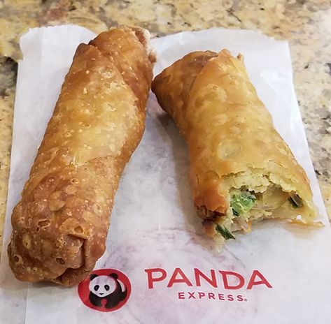 Richard Reviews Everything : Panda Express Chicken Egg Roll Panda Express Chicken Egg Rolls, Panda Express Egg Rolls Recipe, Panda Express Egg Rolls, Panda Express Chicken, Vegetarian Egg Rolls, Chinese Egg Rolls, Egg Roll Recipe, Egg Roll Ingredients, Egg Rolls Recipe