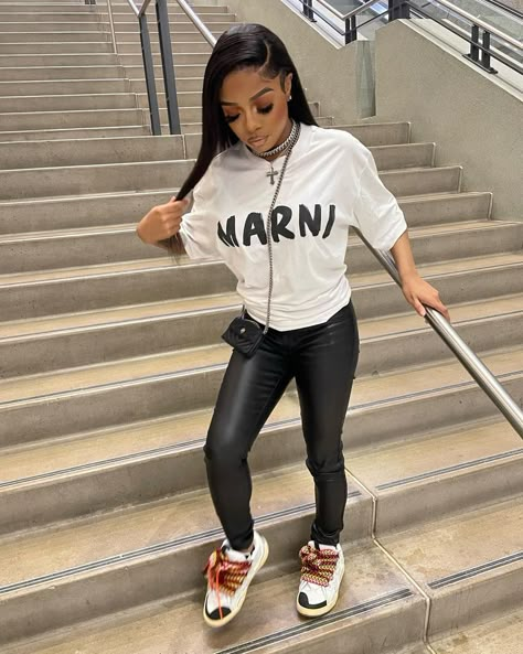 Cute Pants Outfits, Bad And Boujee Outfits, Dope Swag Outfits, Outfit Black Women, Teen Swag Outfits, Fly Outfit, Trendy Sweaters, Swag Outfits For Girls