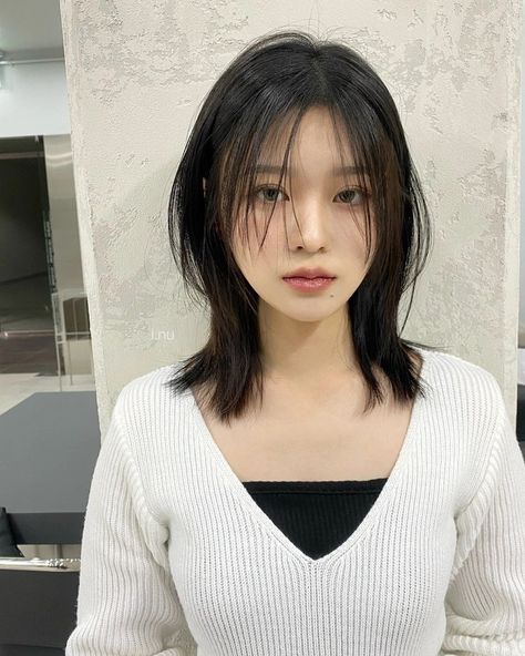 Kpop Short Hair, Hush Cut, Korean Long Hair, Ulzzang Short Hair, Hair Doctor, Chic Short Hair, Hair Inspiration Long, Hair Color Streaks, Haircut Inspo