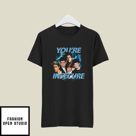 One Direction You're Insecure T-Shirt 1d Merch, One Direction Shirt, One Direction Merch, Seasonal Outfits, Long Sleeve Tank Top, Eu Countries, Open Studio, Ethical Clothing, Style T Shirt