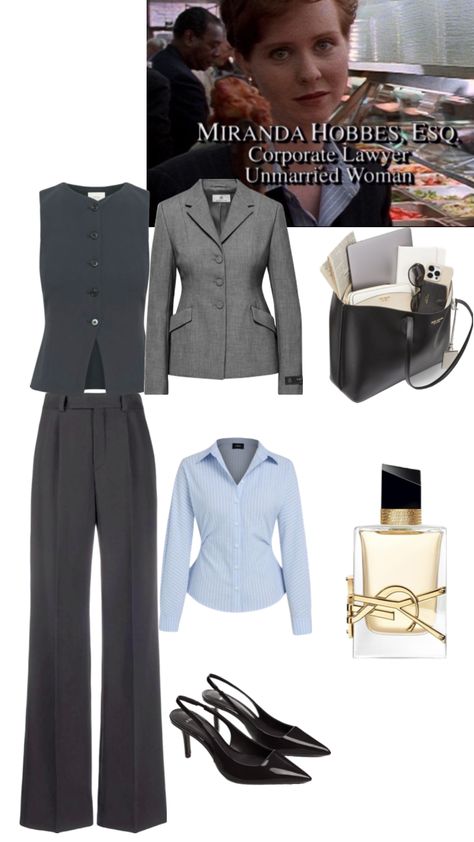 Miranda Hobbes outfitinspo <3 #outfitinspo #outfits #fashioninspo #styleideas #lawyerfashion #lawyeraestheitc #satc #mirandahobbes Miranda Hobbes, Lawyer Fashion, Future Outfit, Casual Work Outfit, Stylish Work Outfits, Work Casual, Work Outfit, Stylish Outfits, Fashion Inspo