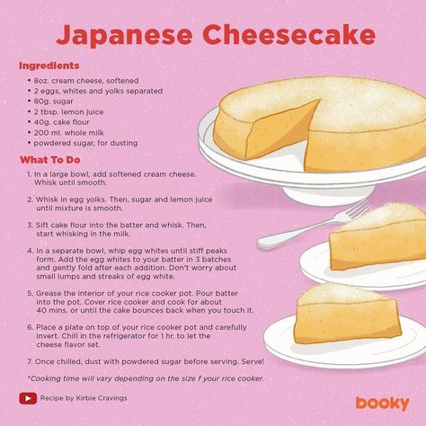 Dessert Recipes Written, Booky Recipe Book, Homemade Recipe Books, Kitchen Witch Recipes, Birthday Cake Decorating Ideas, Homemade Cookbook, Geek Food, Japanese Cheesecake, Sweet Dishes Recipes