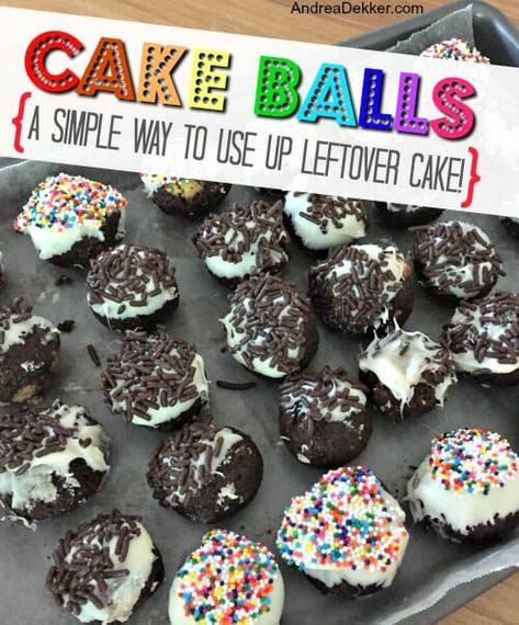 Extra Cake Ideas, Bday Treats, Leftover Cupcakes Ideas, Leftover Birthday Cake Ideas, Leftover Cupcakes, What To Do With Cake Scraps, Leftover Cake Recipes, Best Way To Dip Cake Balls, What To Do With Leftover Cake