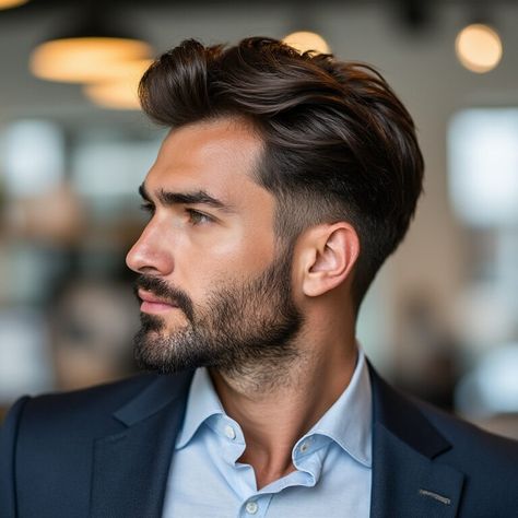 Choosing the Best Businessman Haircut for your Corporate World Business Haircut Men, Corporate Haircut, Corporate Hairstyles, Surfer Hairstyles, Modern Pompadour, Sleek Watch, Classic Taper, Haircut For Men, Men Over 50