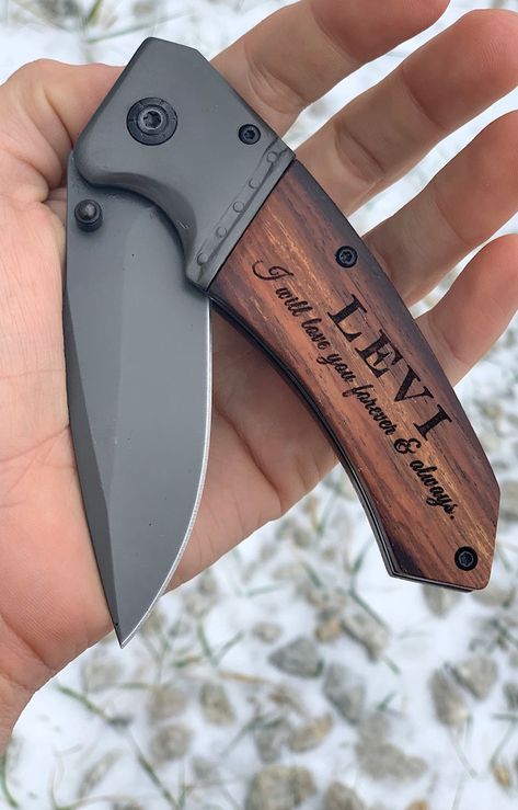 PlumHouseGallery - Etsy Gift For Husband Anniversary, Grooms Gift, Birthday Gift For Boyfriend, Husband Anniversary Gift, Gift For Groom, Engraved Pocket Knives, Anniversary Gift For Husband, Knife Gifts