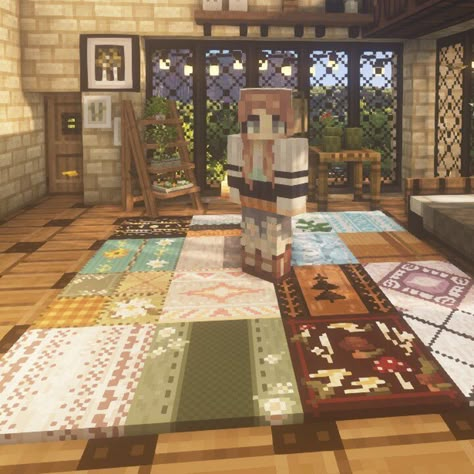 Minecraft Carpet, Enchanting Minecraft, Minecraft Village Ideas, Minecraft Pack, Minecraft Texture Pack, Minecraft Addons, Mc Mods, Minecraft Village, Village Ideas