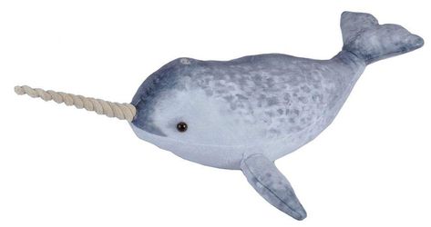 Narwhal Real, Types Of Whales, Narwhal Plush, Realistic Stuffed Animals, Canine Tooth, Sloth Plush, Monkey Stuffed Animal, Pet Pigs, Cute Pigs