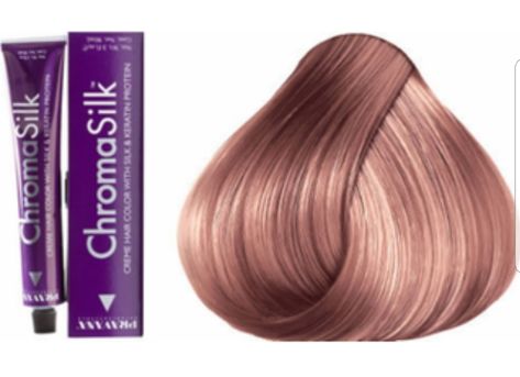 Long Bob Brunette, Purple Hair Tips, Pravana Hair Color, Rose Gold Blonde, Champagne Blonde Hair, Stylish Hair Colors, Color Hairstyles, Color Formulas, Hair Color Rose Gold