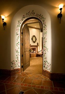 Egyptian Mural, Eid Decoration Ideas, 2023 Home Interior, Archways In Homes, Tiny Home Ideas, Vintage Hand Painted Furniture, Hallway Design Ideas, Home Gardening Ideas, Doorway Decor