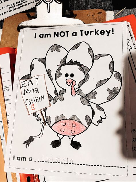 Turkey Disguise Project Chick Fil A, Disuse A Turkey Project, Disguise A Turkey Chick Fil A, I'm Not A Turkey Project Ideas, I’m Not A Turkey Project, I Am Not A Turkey Project Ideas, Bluey Turkey Disguise, Disguise The Turkey Ideas, Disguise A Turkey Cat