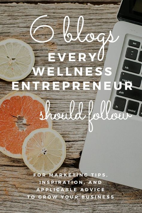 Grow your wellness business by following the tips and tricks on these six amazing blogs, designed to support and inspire entrepreneurs Wellness Coaching Business, Work Goals, Health Coach Business, Business Website Design, Small Business Social Media, Health And Wellness Coach, Wellness Business, Entrepreneur Tips, Lady Boss